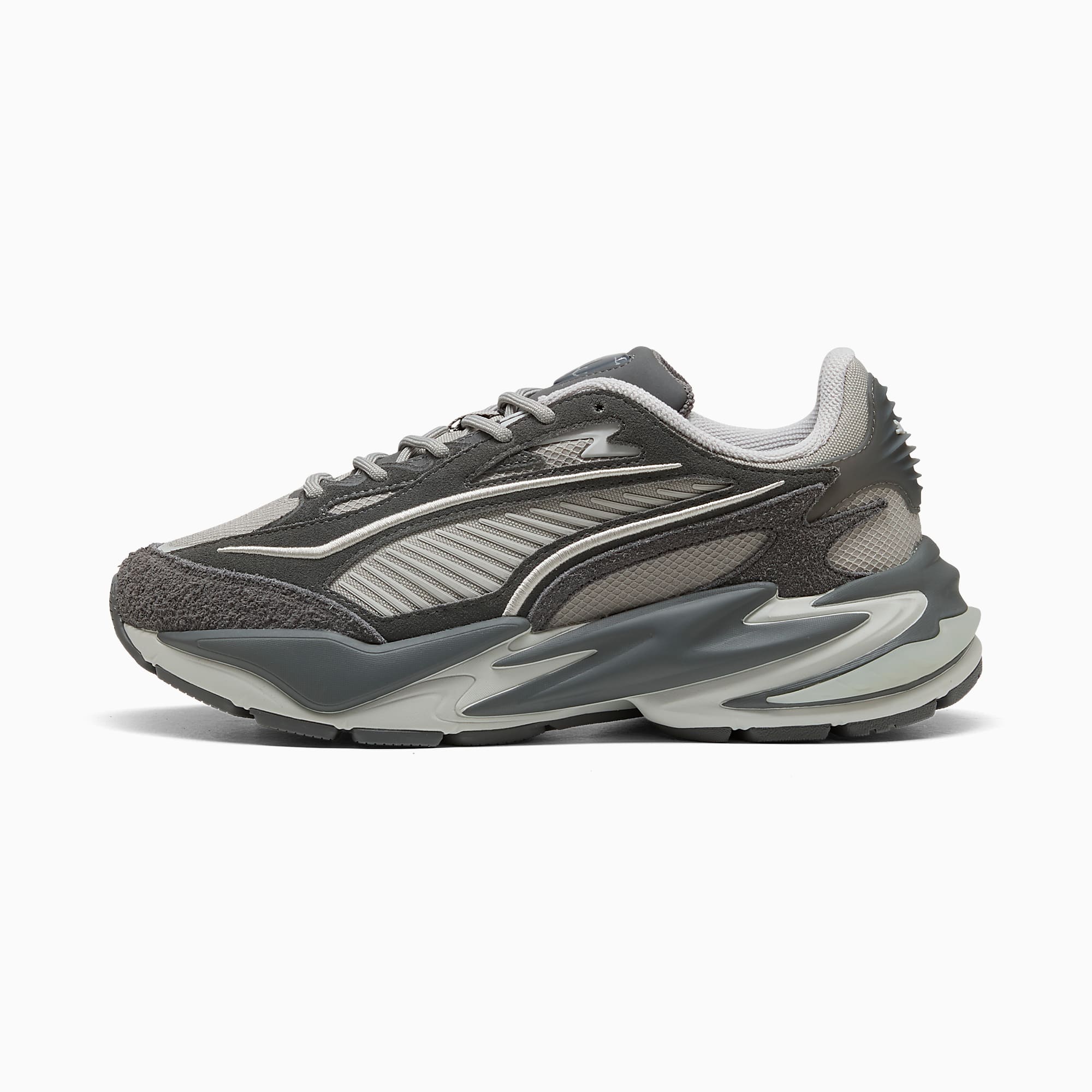 RS Surge HAIRY Suede UNISEX Ayakkabı - Smokey Gray-Cool Dark Gray - 404327_08 - Görsel 1