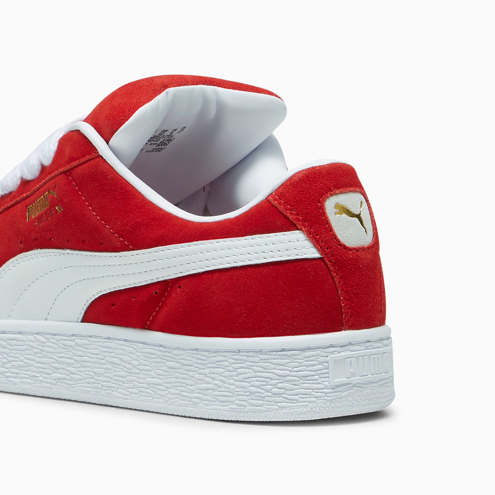 Suede XL Ayakkabı - For All Time Red-PUMA White - 395205_03 - Görsel 5