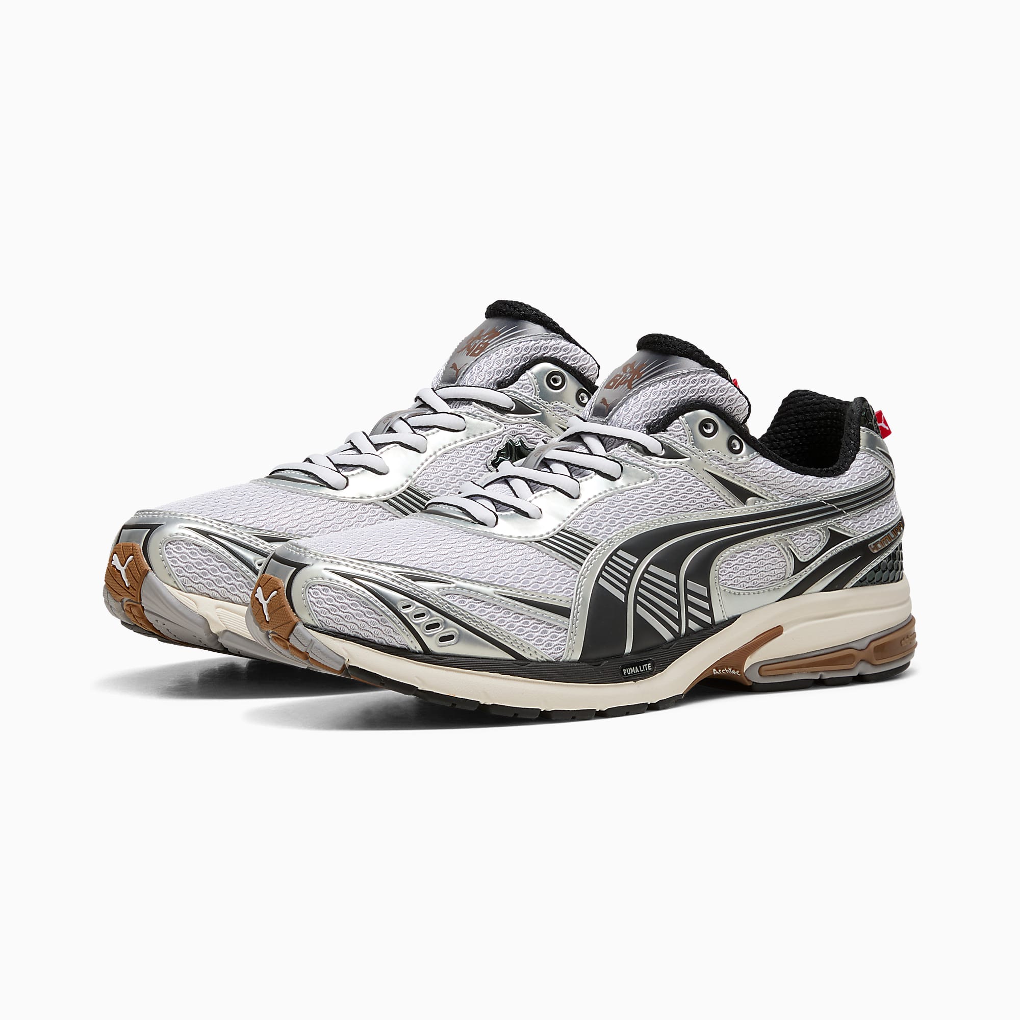 Homura OG+ UNISEX Ayakkabı - Matte Silver-PUMA Black - 409125_02 - Görsel 4