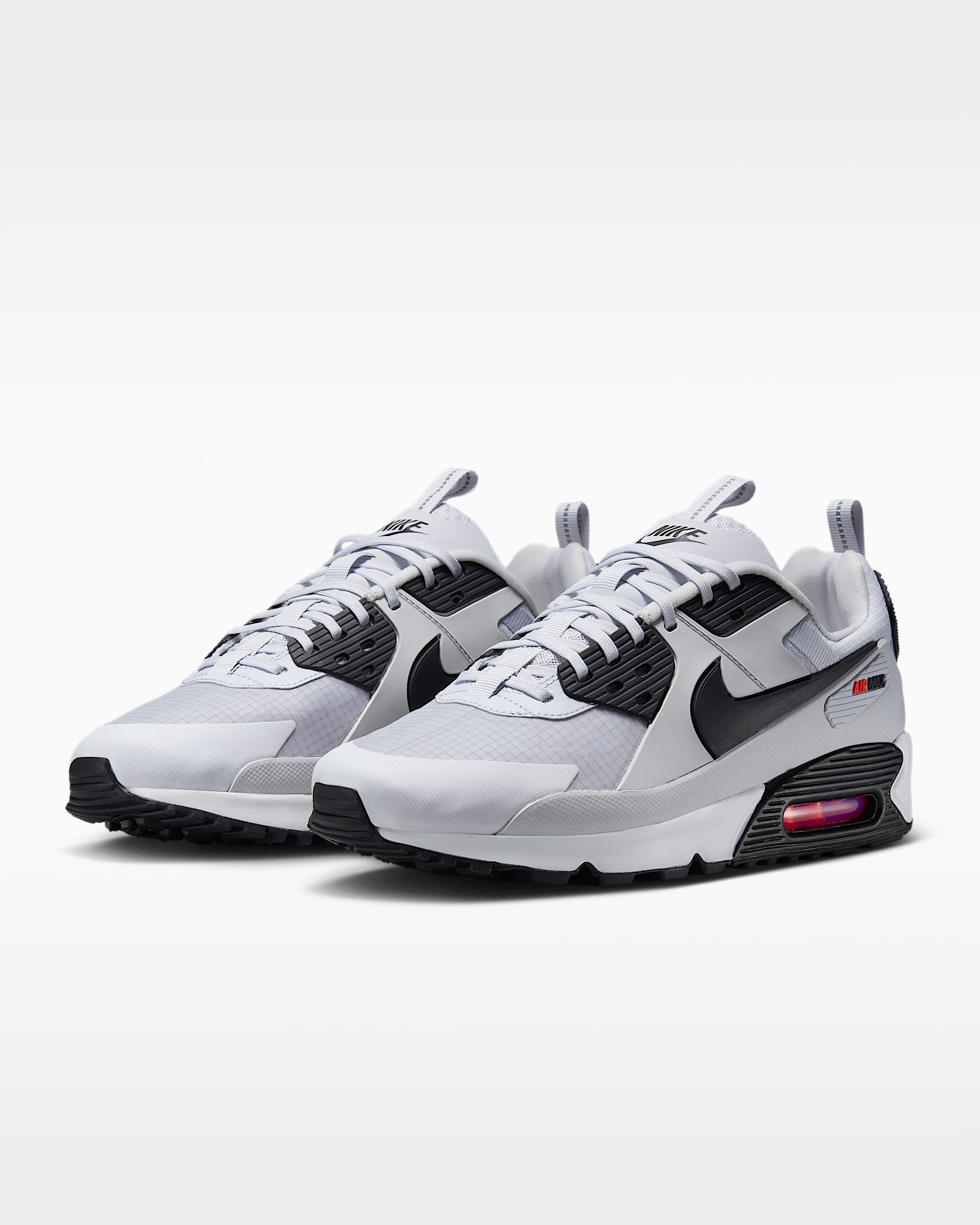 Nike Air Max 90 Drift Erkek Ayakkabısı - Pure Platinum/Bright Crimson/Siyah