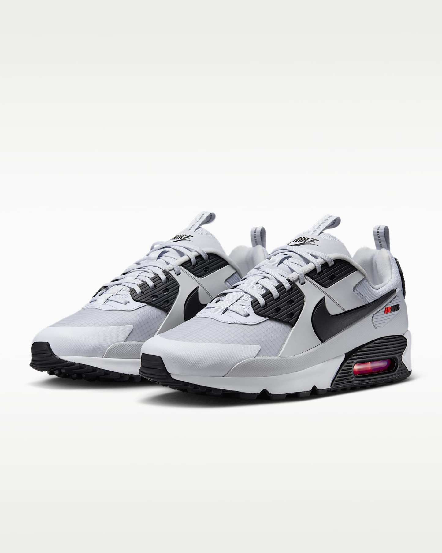 Nike Air Max 90 Drift Erkek Ayakkabısı - Pure Platinum/Bright Crimson/Siyah