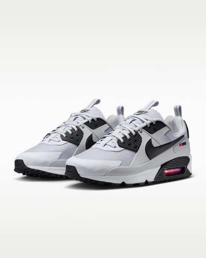 Nike Air Max 90 Drift Erkek Ayakkabısı - Pure Platinum/Bright Crimson/Siyah
