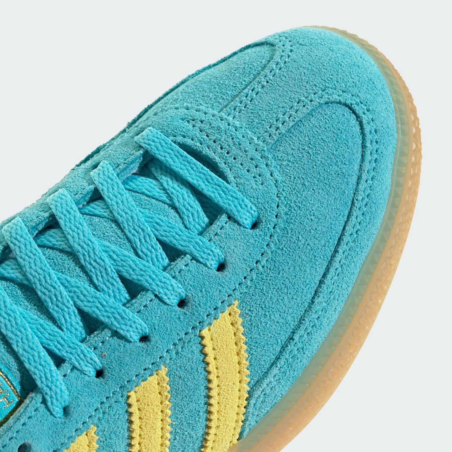 Handball Spezial Ayakkabı - Blue Glow / Bright Yellow / Gold Metallic - JR7351 - Görsel 8