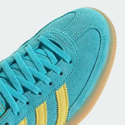 Handball Spezial Ayakkabı - Blue Glow / Bright Yellow / Gold Metallic - JR7351 - Görsel 8