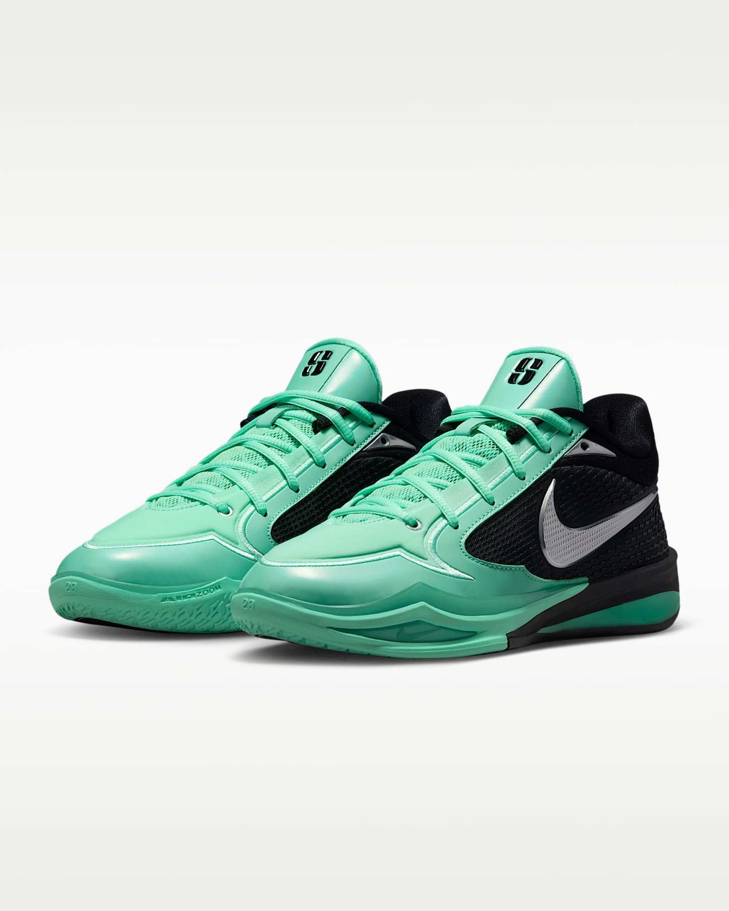 Sabrina 4 Basketbol Ayakkabısı - Green Glow/Siyah/Metallic Silver