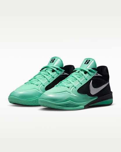 Sabrina 4 Basketbol Ayakkabısı - Green Glow/Siyah/Metallic Silver