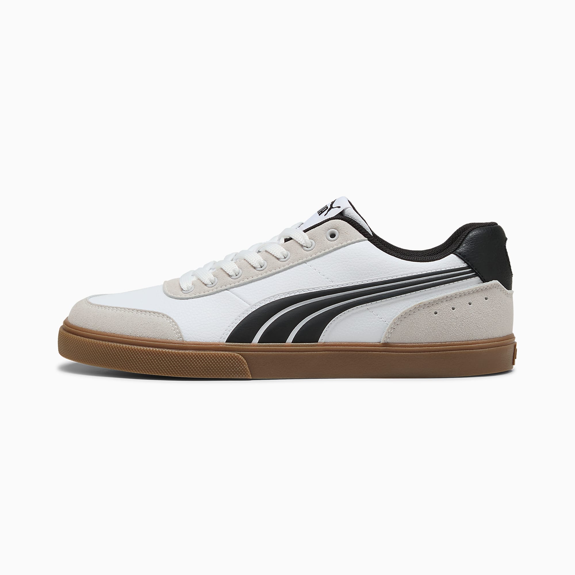 Court Ever UNISEX Ayakkabı - Puma White-Puma Black - 407186_02 - Görsel 1