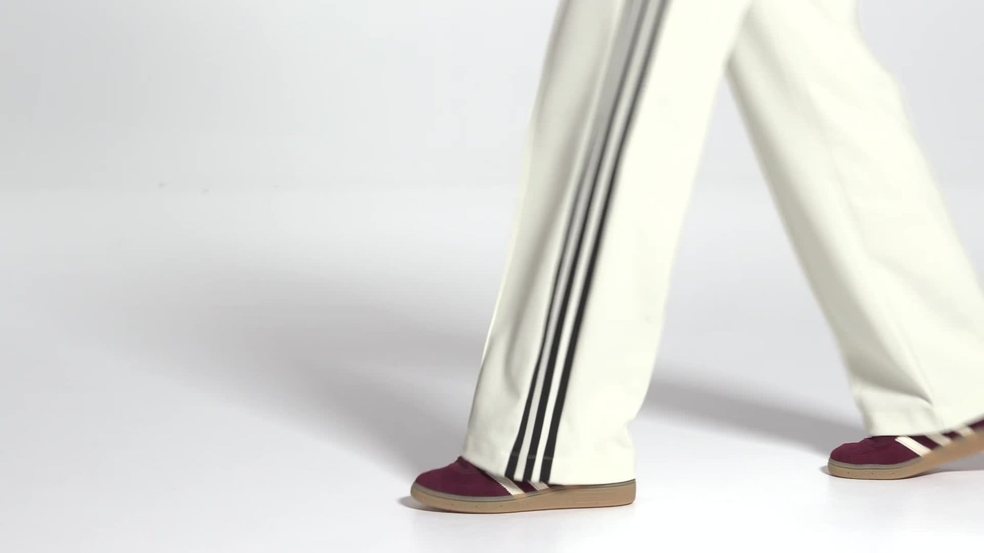 Handball Spezial Ayakkabı - Maroon / Cream White / Gold Metallic - JP8726 - Görsel 11