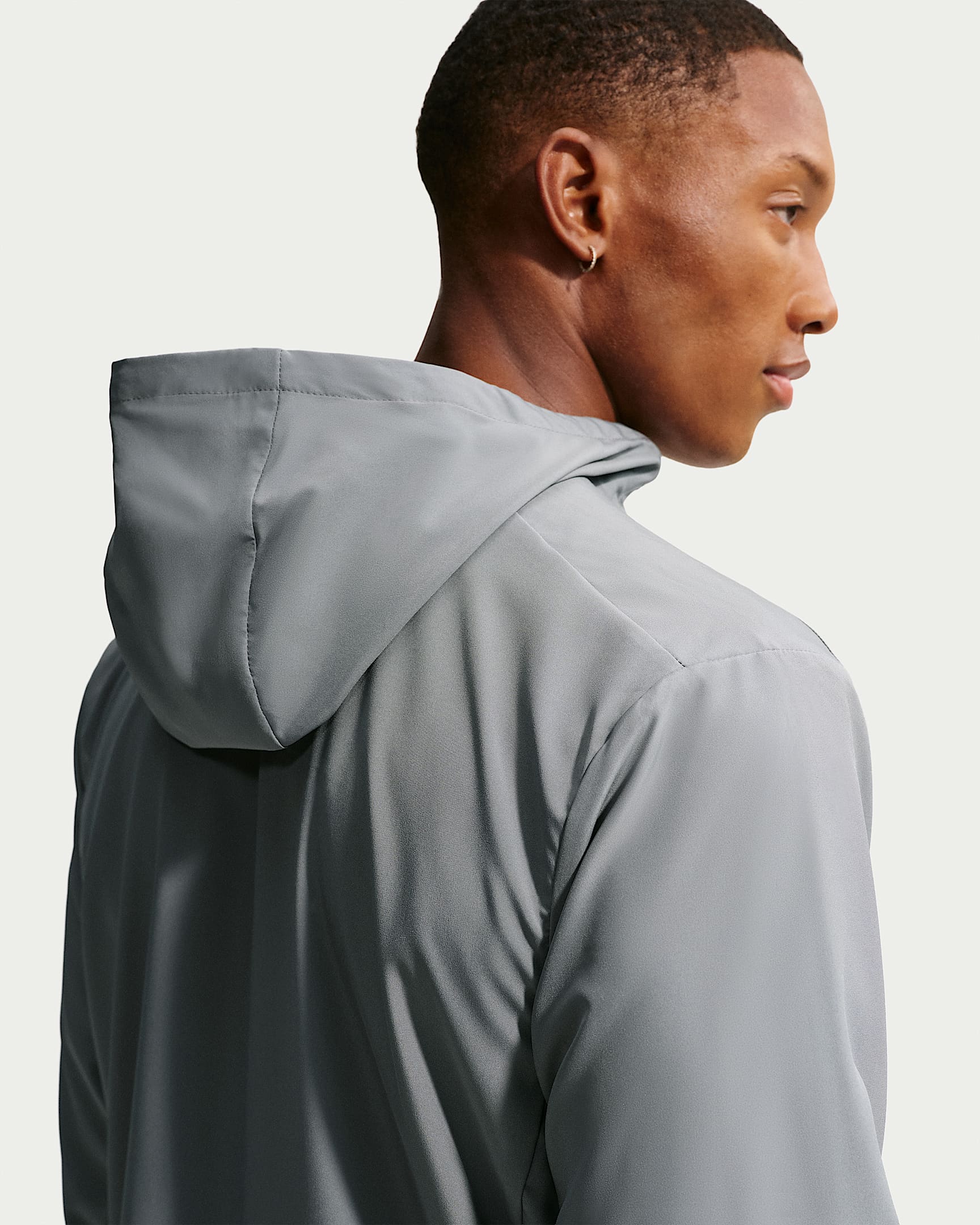 Nike Form Dri-FIT Kapüşonlu Çok Yönlü Erkek Ceketi - Smoke Grey