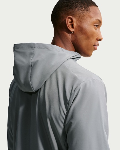 Nike Form Dri-FIT Kapüşonlu Çok Yönlü Erkek Ceketi - Smoke Grey