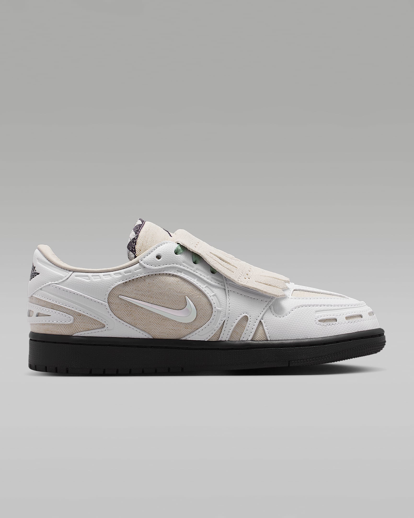 Air Jordan 1 Low Method of Make Kadın Ayakkabısı - Light Orewood Brown/Siyah/Steam/Beyaz