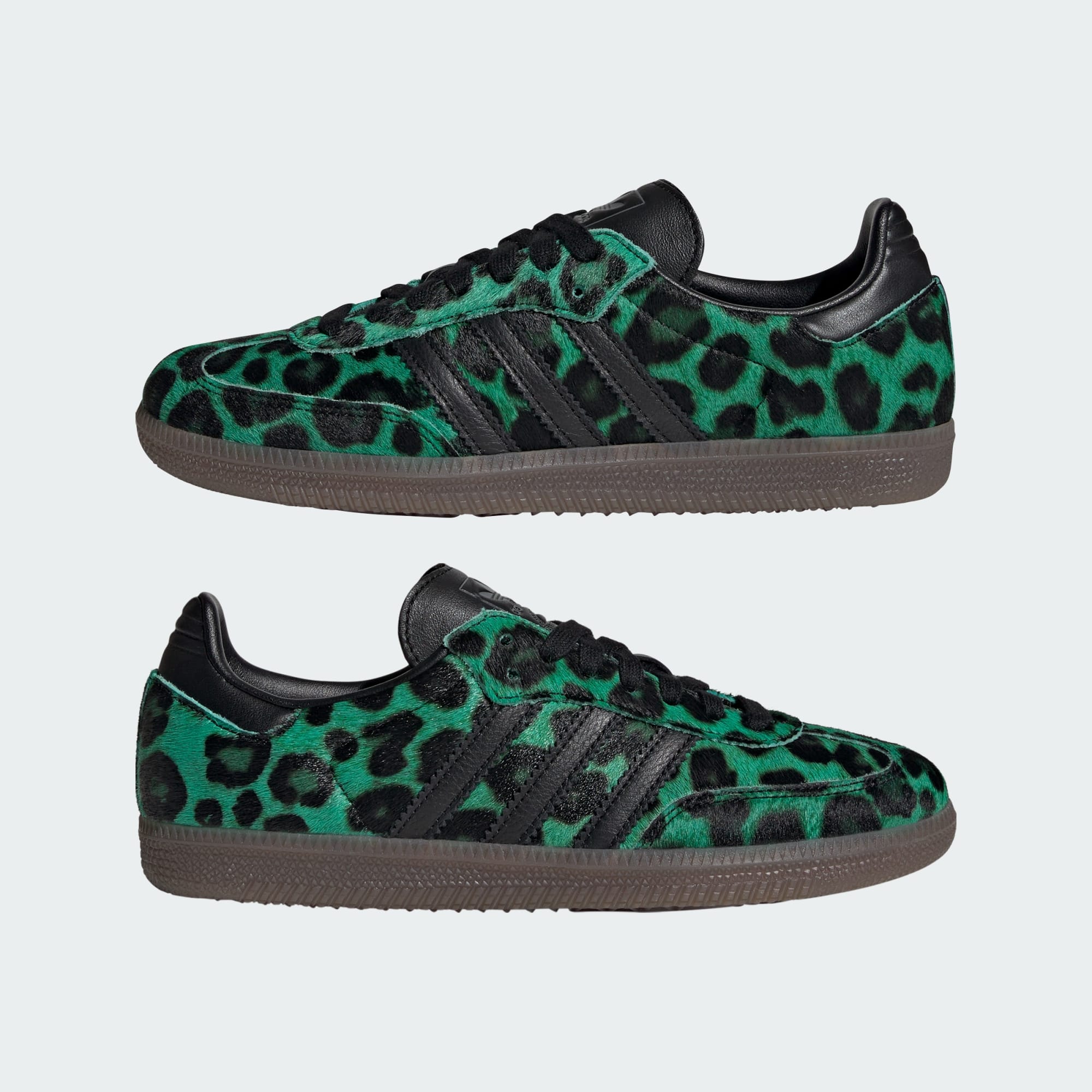 SAMBA LEOPAR DESENLİ AYAKKABI - Semi Screaming Green / Core Black / Gold Metallic - HQ9374 - Görsel 7