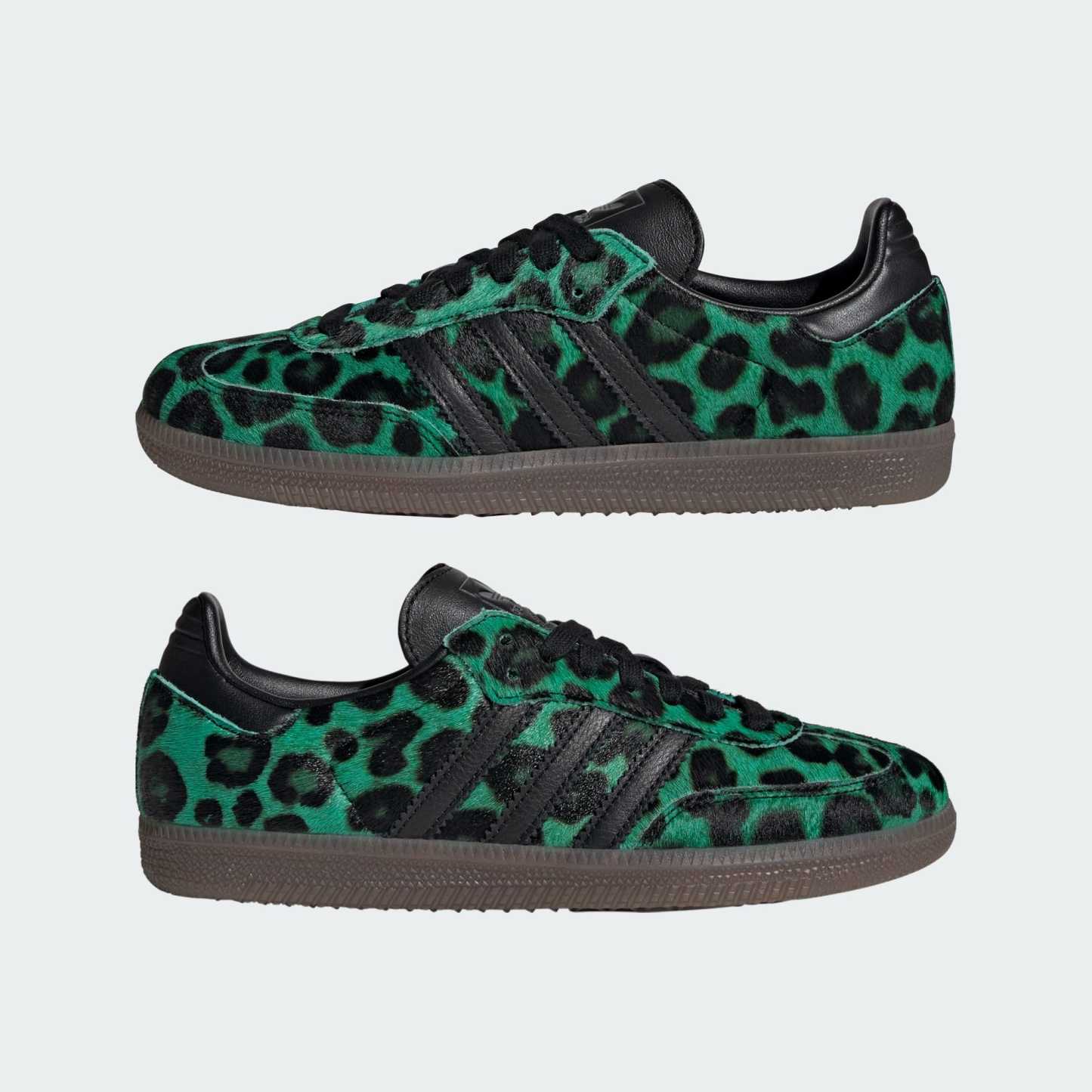 SAMBA LEOPAR DESENLİ AYAKKABI - Semi Screaming Green / Core Black / Gold Metallic - HQ9374 - Görsel 7