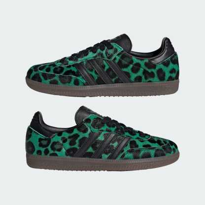 SAMBA LEOPAR DESENLİ AYAKKABI - Semi Screaming Green / Core Black / Gold Metallic - HQ9374 - Görsel 7