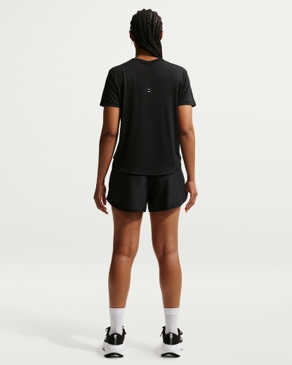 Nike Tempo Dri-FIT Kısa Kollu Kadın Koşu Üstü - Siyah
