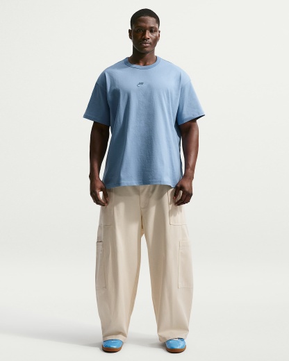 Nike Sportswear Premium Essentials Erkek Tişörtü - Work Blue