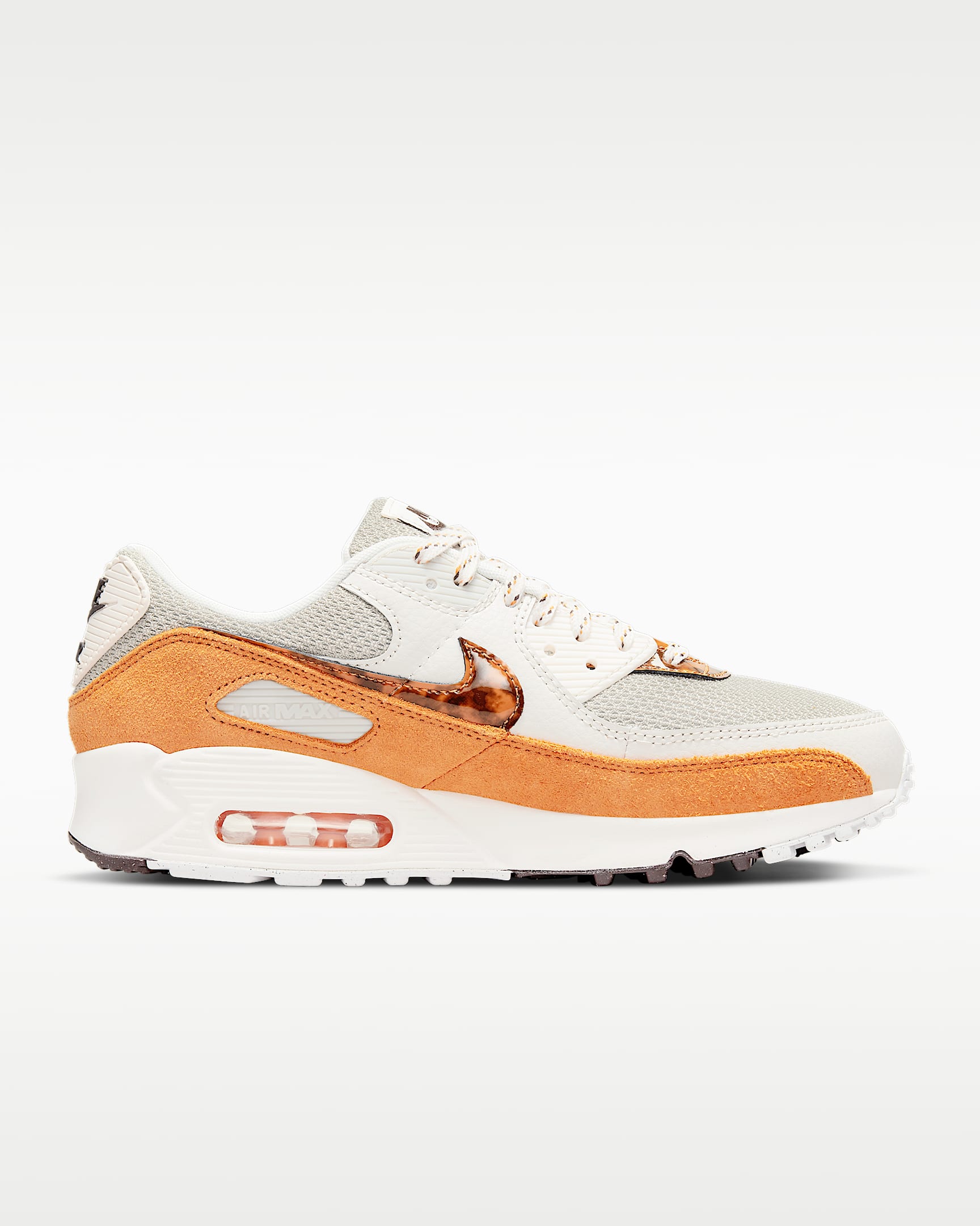 Nike Air Max 90 Kadın Ayakkabısı - Phantom/Velvet Brown/Light Bone/Light Curry