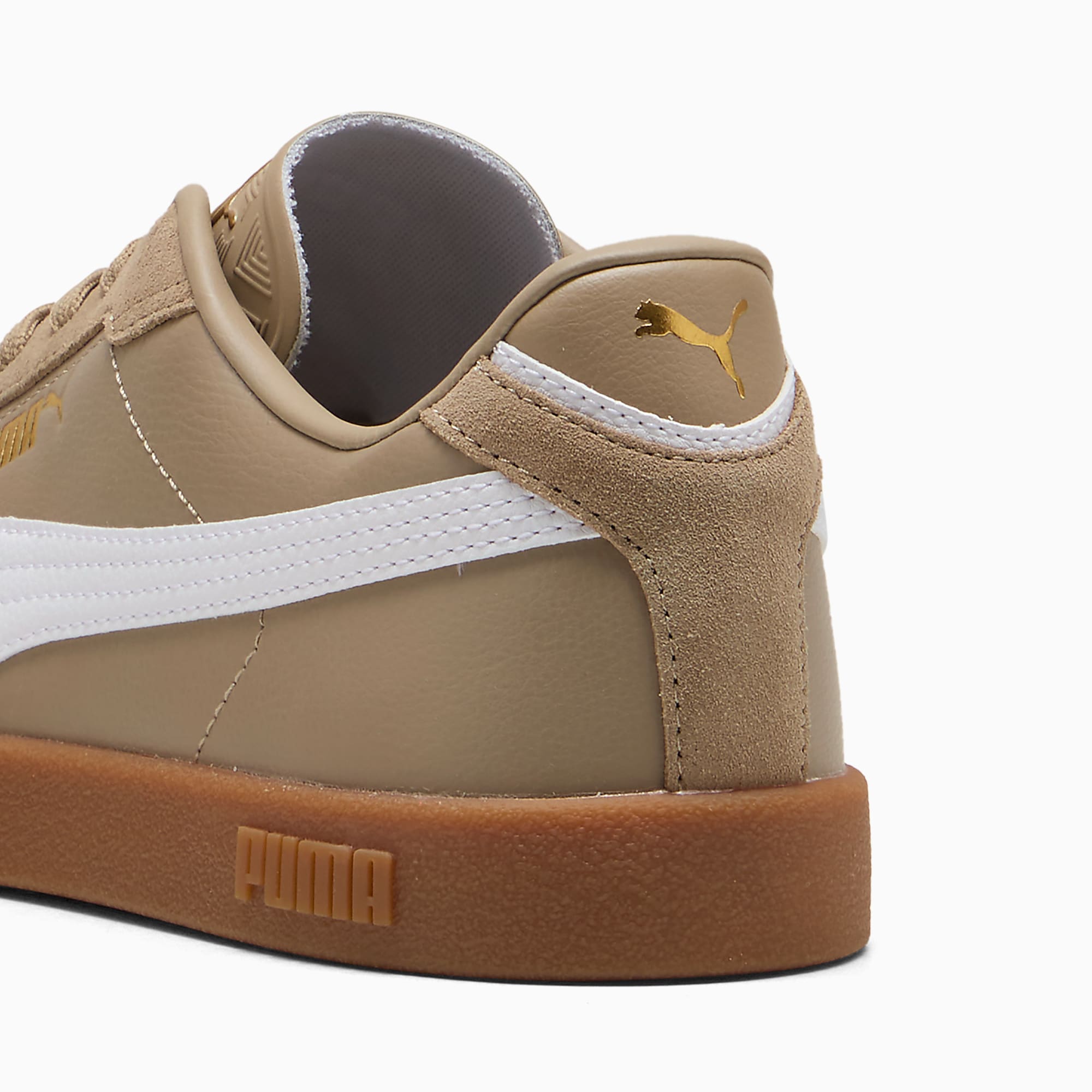PUMA Club II Era Unisex Spor Ayakkabı - Ice Coffee-PUMA White - 397447_35 - Görsel 3