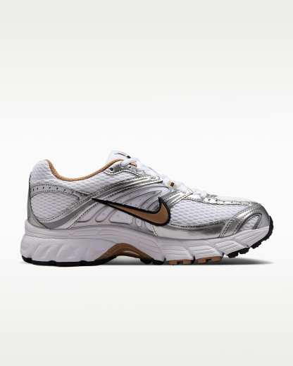 Yansıtıcı Vurgulara Sahip Nike Air Max Moto 2K Kadın Ayakkabısı - Beyaz/Metallic Silver/Siyah/British Khaki