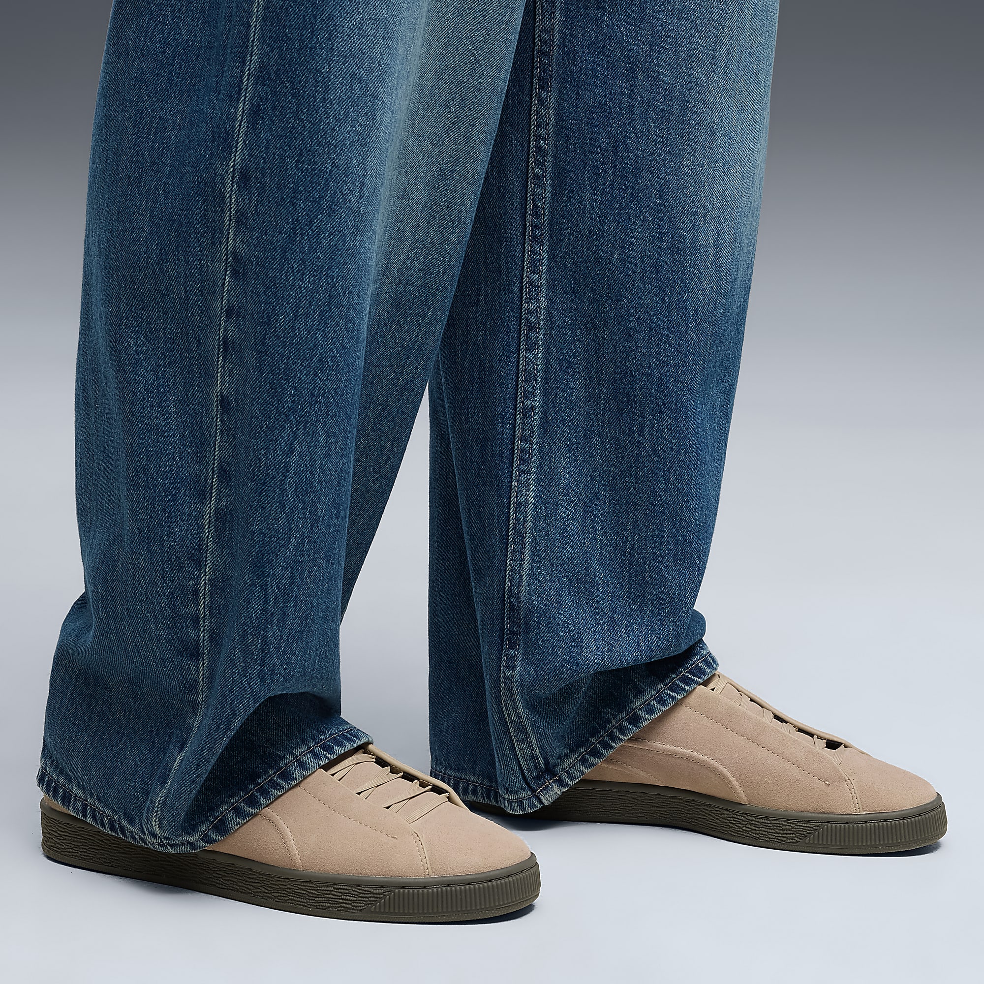 Suede Modern UNISEX Ayakkabı - Birch-Gum - 407290_01 - Görsel 2