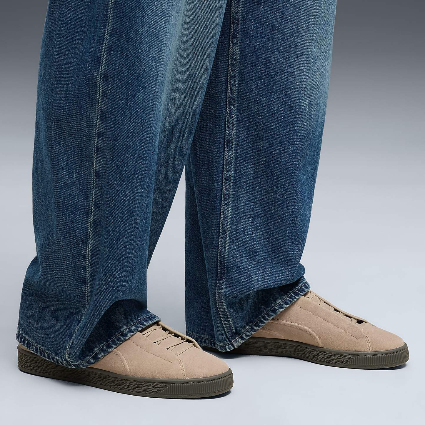 Suede Modern UNISEX Ayakkabı - Birch-Gum - 407290_01 - Görsel 2