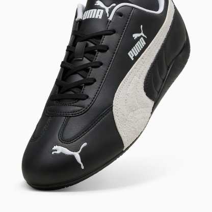 Speedcat LTHR UNISEX Ayakkabı - Puma Black-Puma White - 403175_02 - Görsel 8