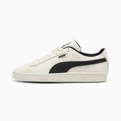 Suede UNISEX Ayakkabı - Warm White-PUMA Black - 408467_11 - Görsel 1