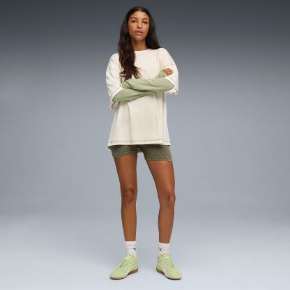 Speedcat OG UNISEX Ayakkabı - Pistachio Green-Warm White - 398846_48 - Görsel 2