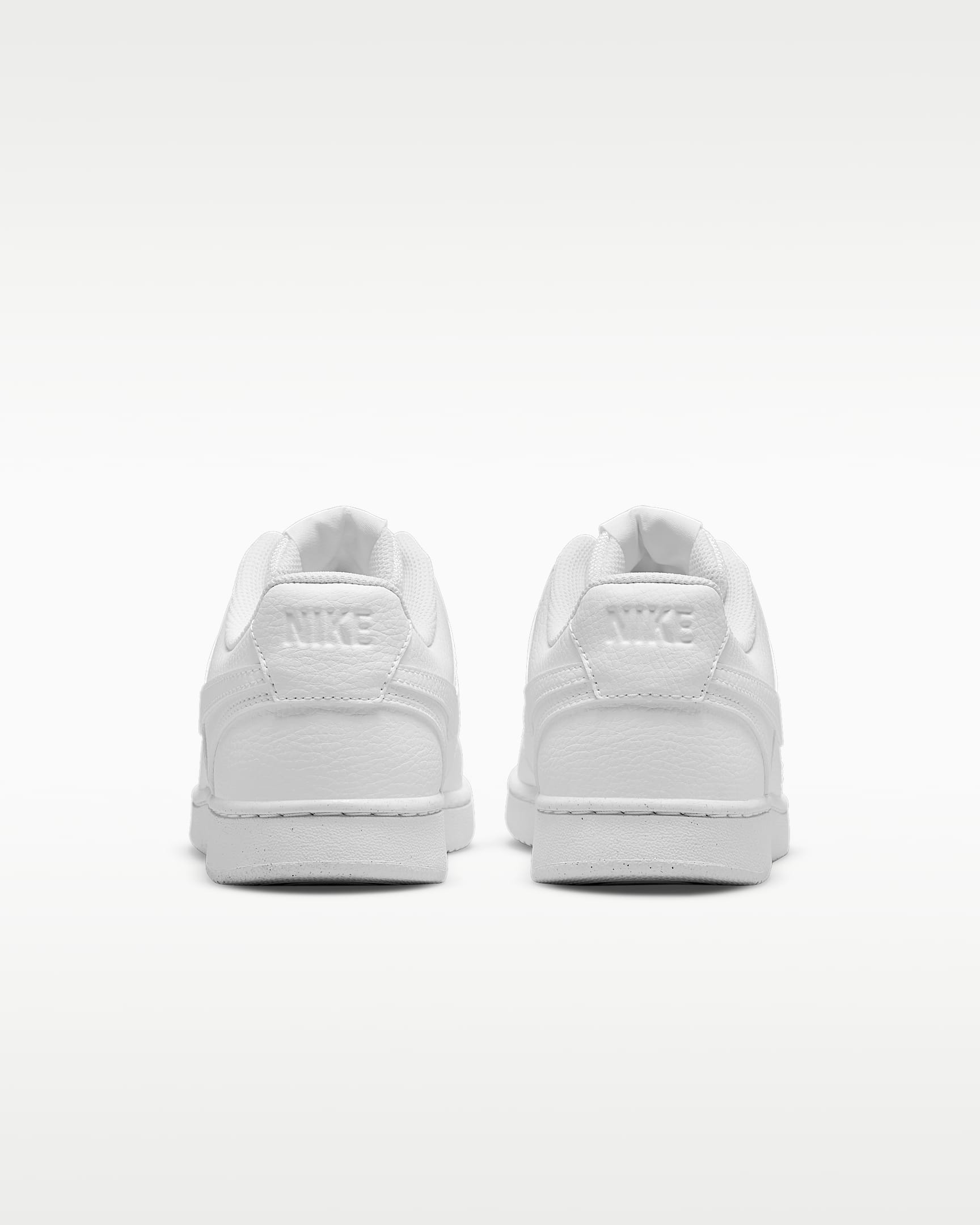Nike Court Vision Low Next Nature Kadın Ayakkabısı - Beyaz/Beyaz/Beyaz