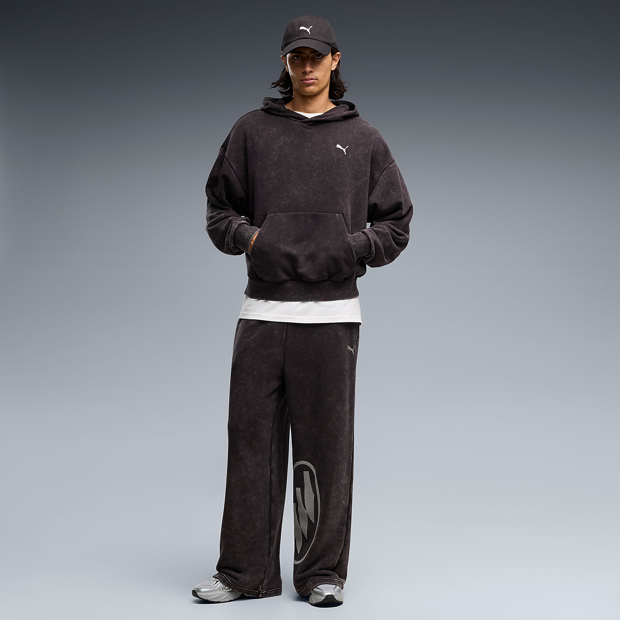 Fade NITRO LS Y2K UNISEX Ayakkabı - Gray Echo-PUMA Silver - 407000_01 - Görsel 3
