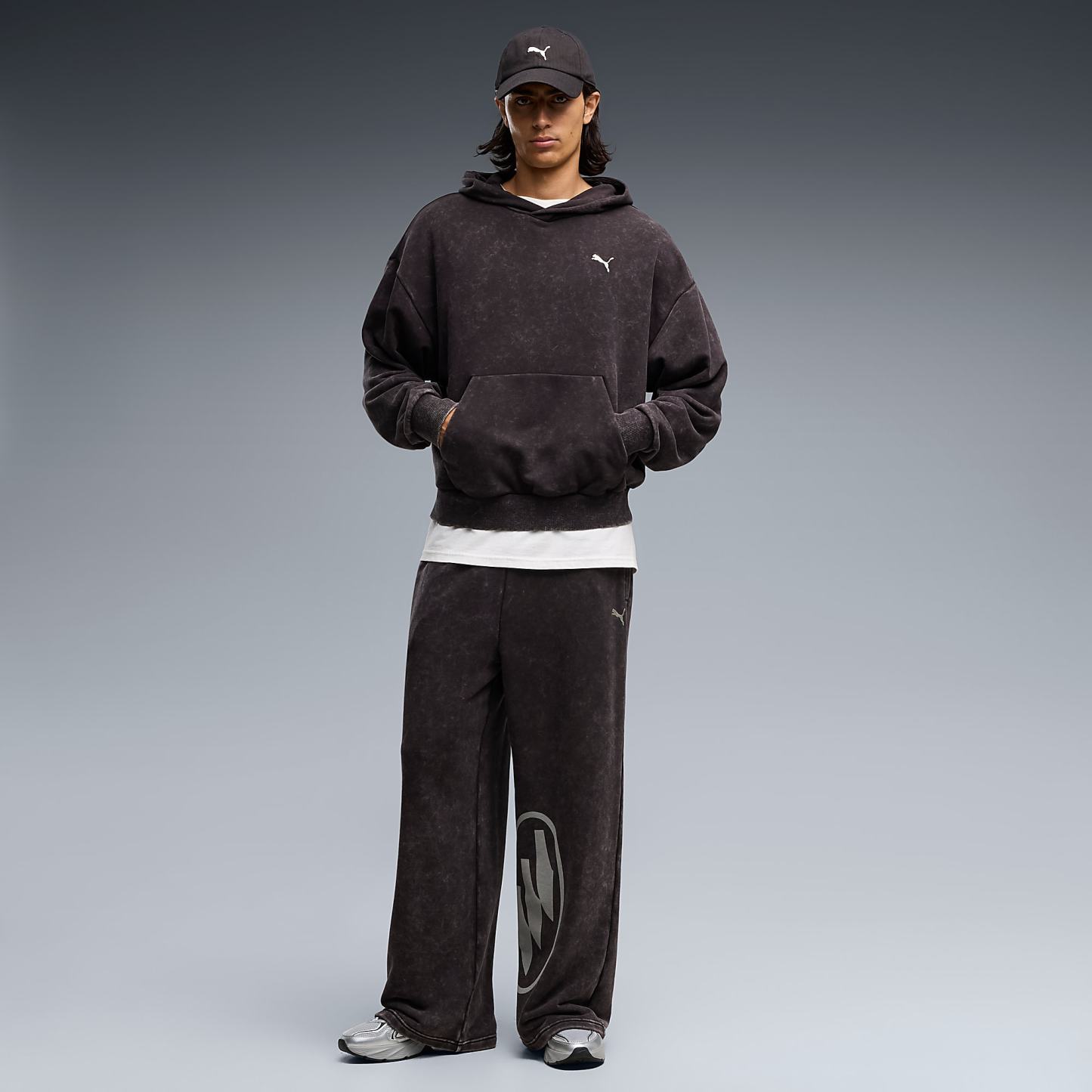 Fade NITRO LS Y2K UNISEX Ayakkabı - Gray Echo-PUMA Silver - 407000_01 - Görsel 3