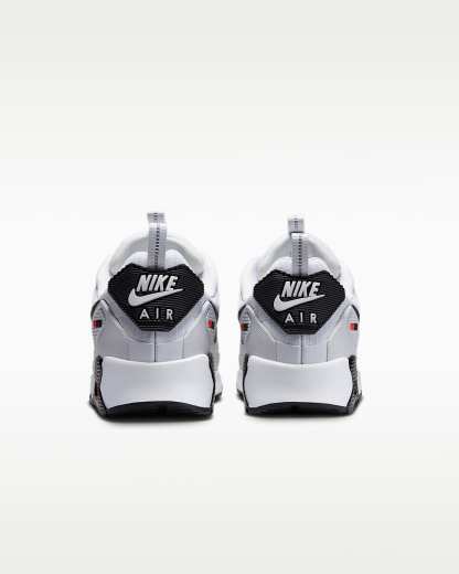Nike Air Max 90 Drift Erkek Ayakkabısı - Pure Platinum/Bright Crimson/Siyah