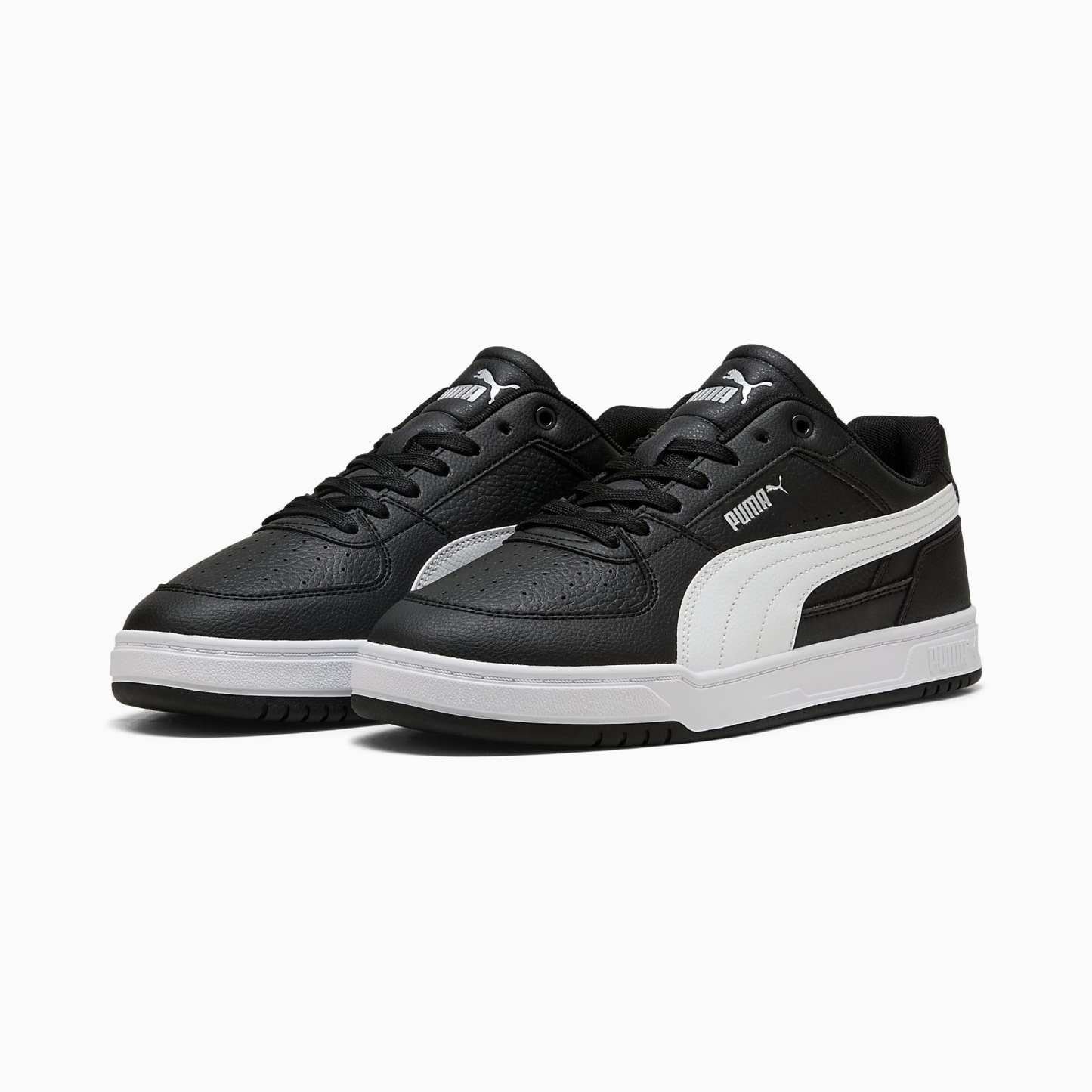 PUMA Caven UNISEX Ayakkabı - Puma Black-Puma White-Puma Silver - 409170_03 - Görsel 2