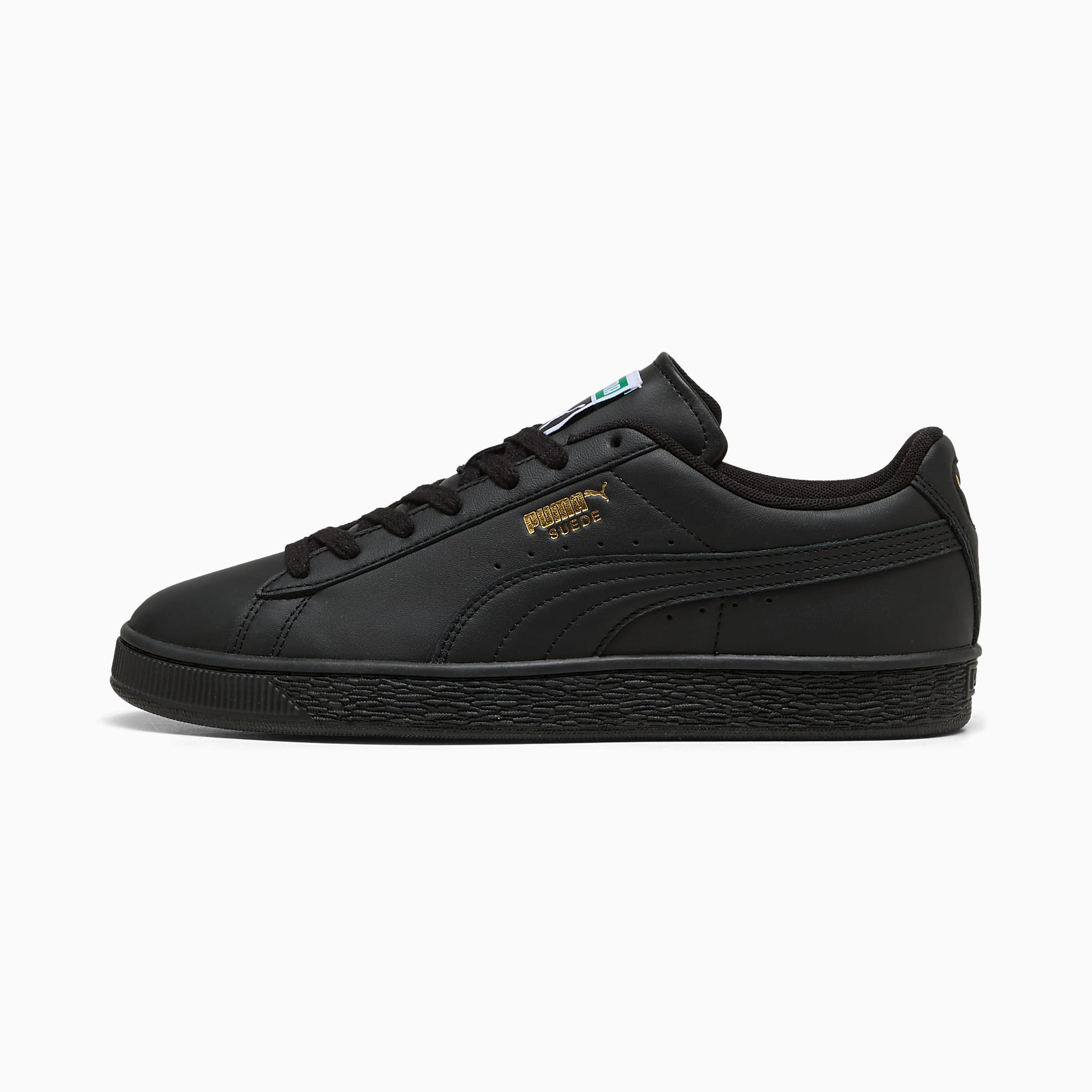 Suede UNISEX Ayakkabı - PUMA Black-Archive Green - 408467_02 - Görsel 1