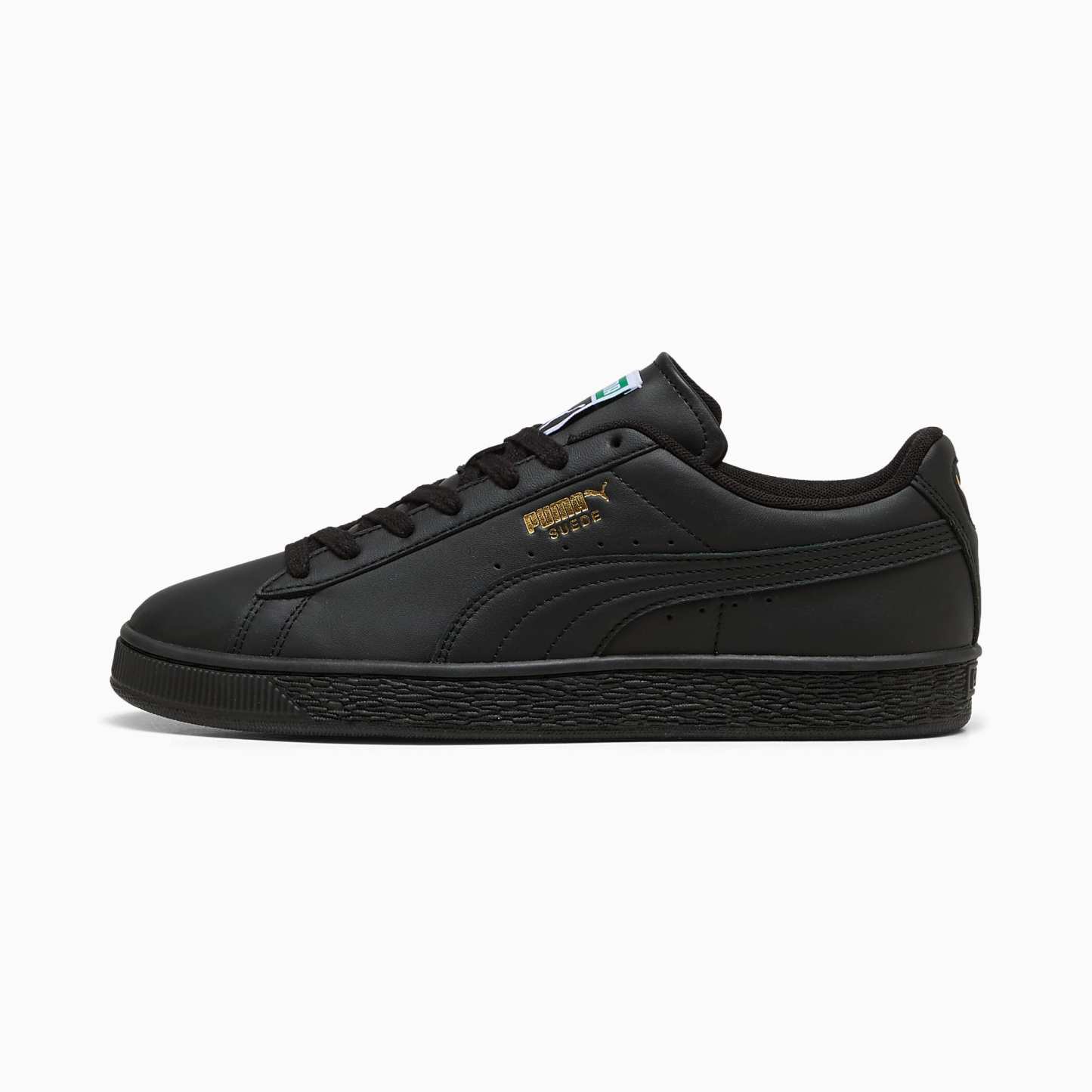 Suede UNISEX Ayakkabı - PUMA Black-Archive Green - 408467_02 - Görsel 1