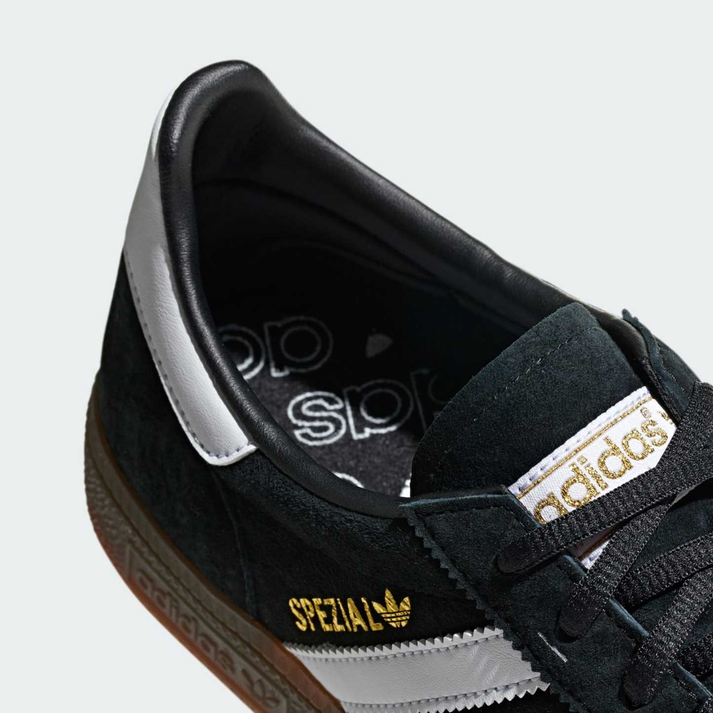 Handball Spezial Ayakkabı - Core Black / Cloud White / Gum - DB3021 - Görsel 7