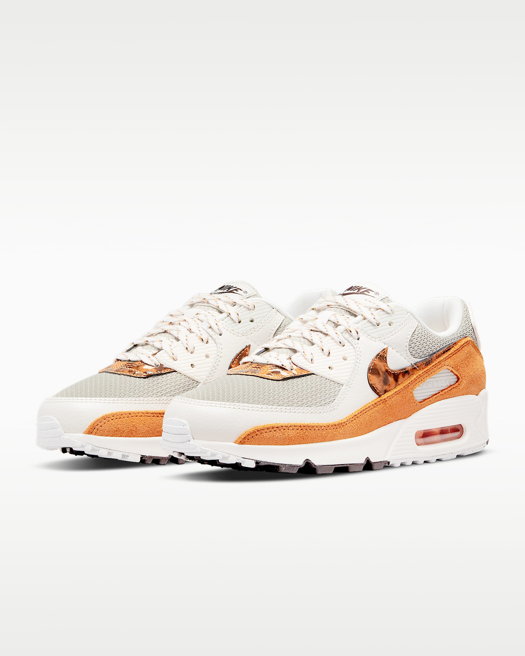 Nike Air Max 90 Kadın Ayakkabısı - Phantom/Velvet Brown/Light Bone/Light Curry