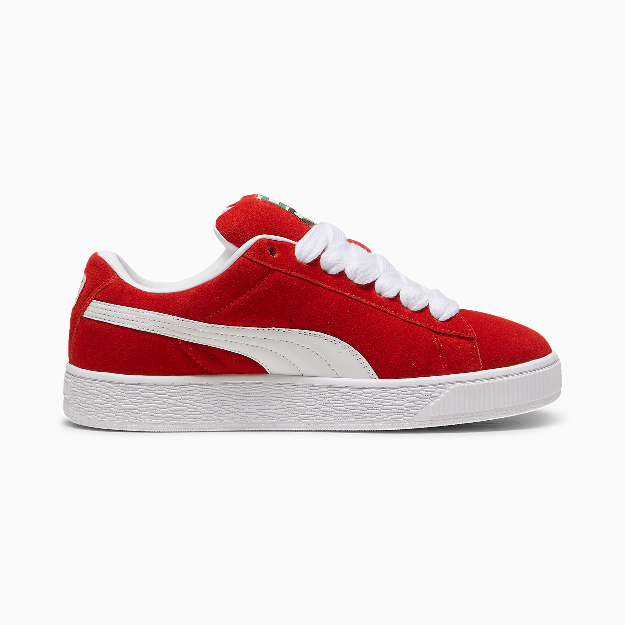 Suede XL Ayakkabı - For All Time Red-PUMA White - 395205_03 - Görsel 7