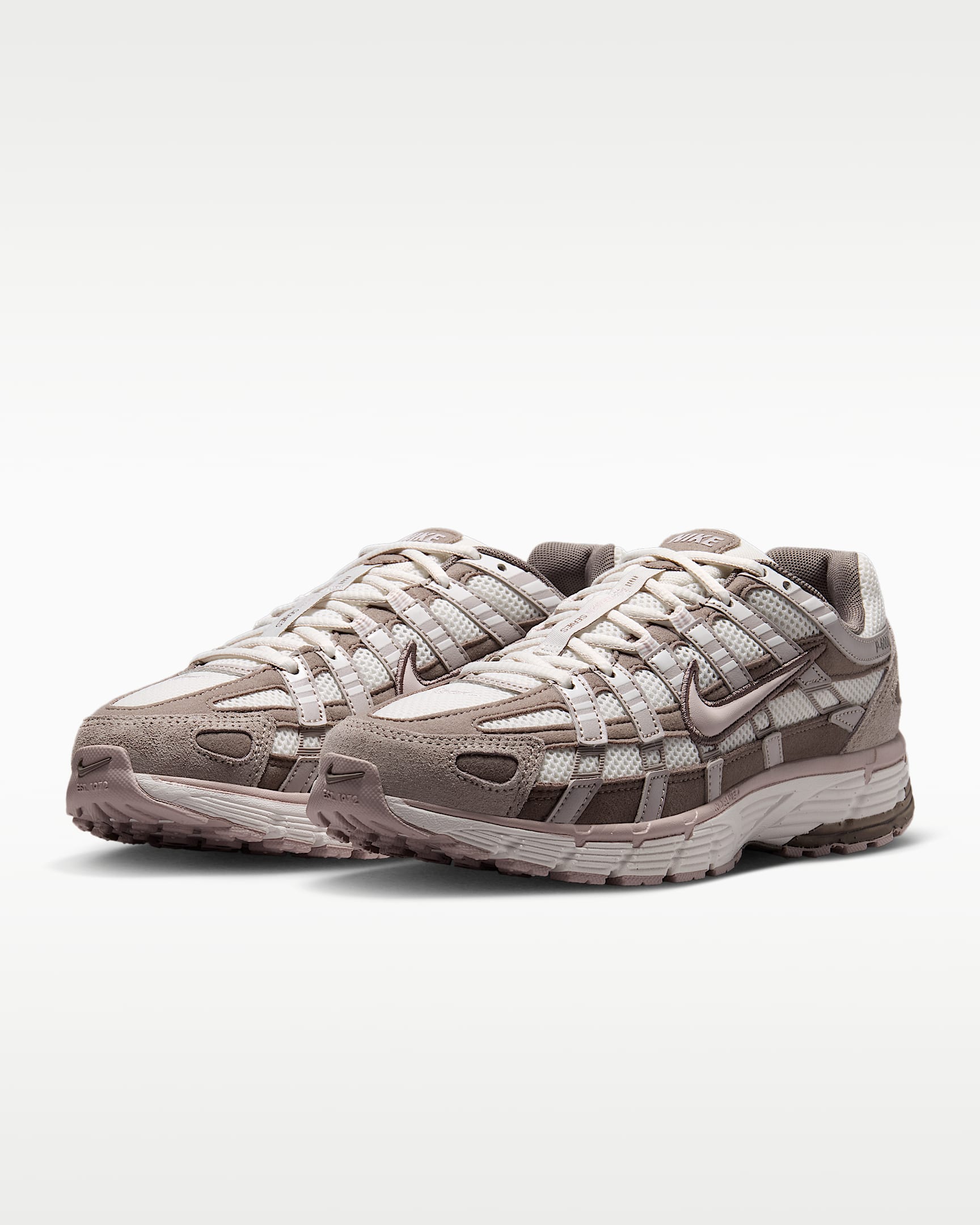 Nike P-6000 Kadın Ayakkabısı - Summit White/Cave Stone/College Grey/Platinum Violet