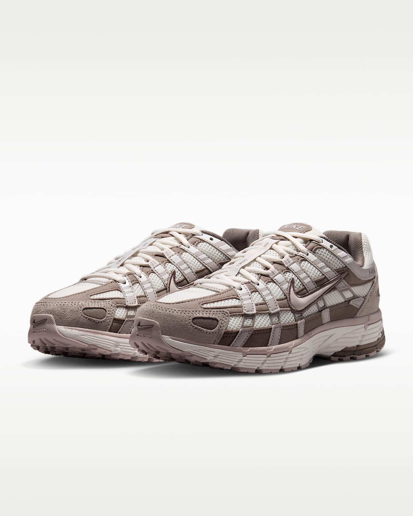 Nike P-6000 Kadın Ayakkabısı - Summit White/Cave Stone/College Grey/Platinum Violet