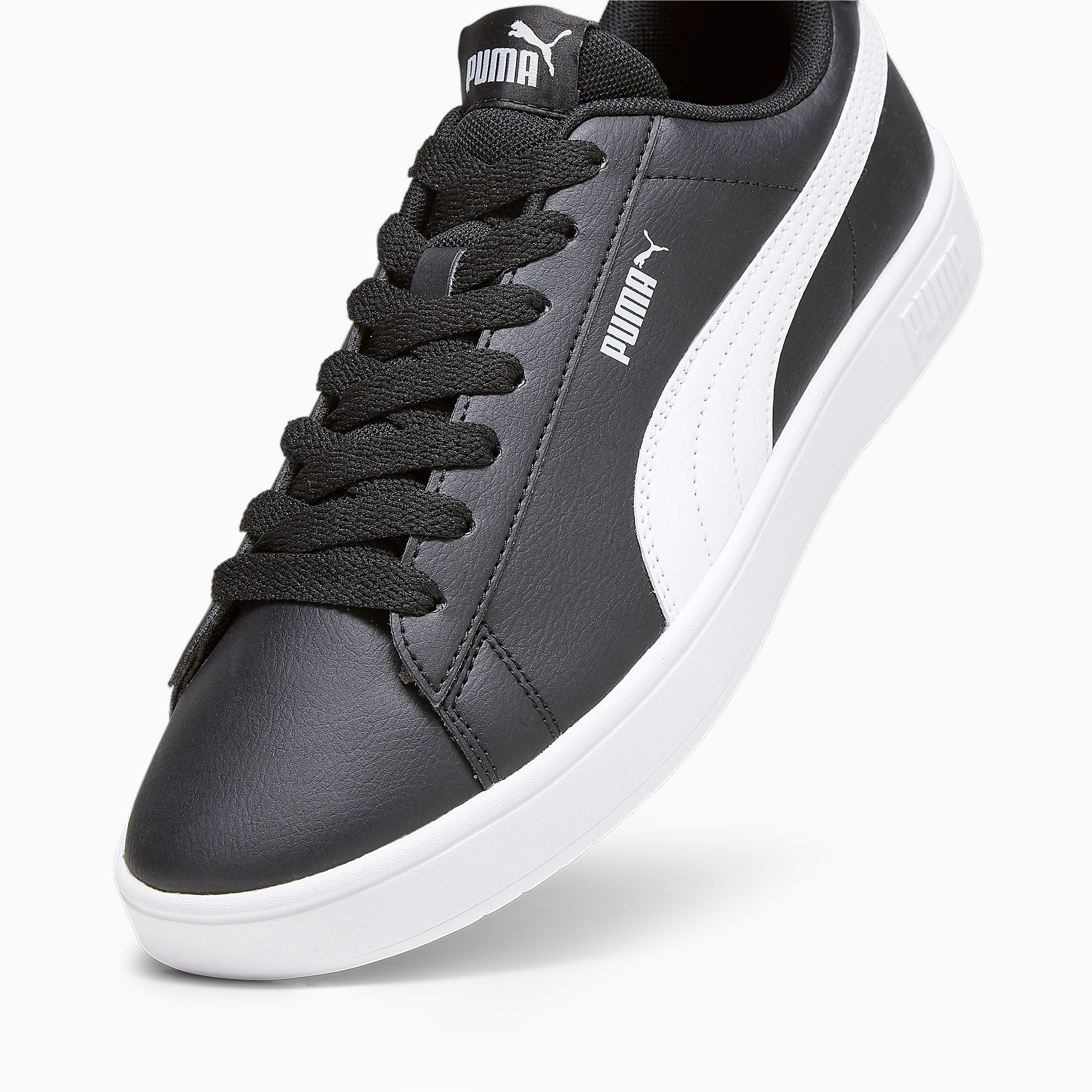 PUMA RICKIE CLASSIC Ayakkabı - PUMA Black-PUMA White-Cool Light Gray - 394251_06 - Görsel 6