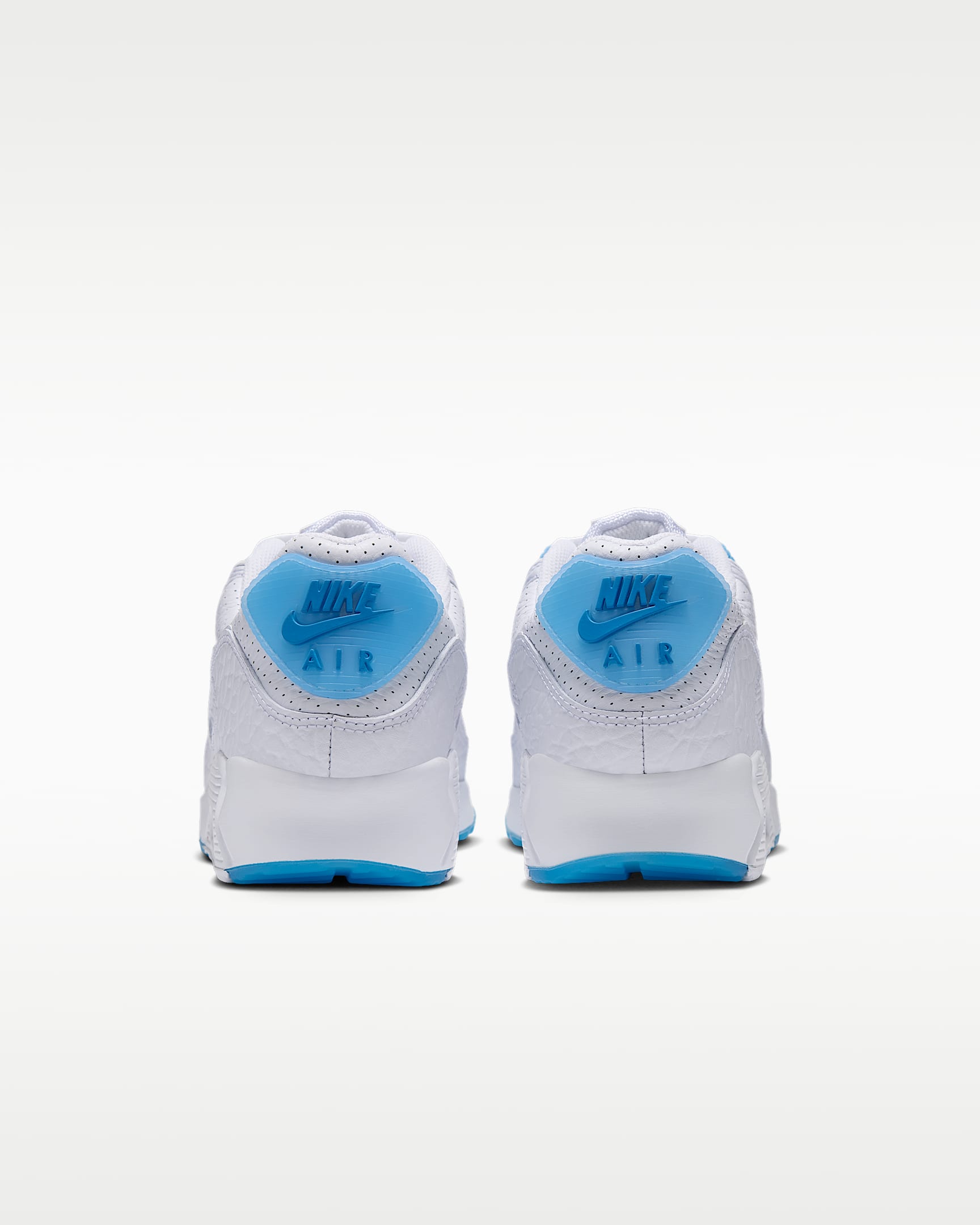Nike Air Max 90 Erkek Ayakkabısı - Beyaz/Aurora Blue/Beyaz