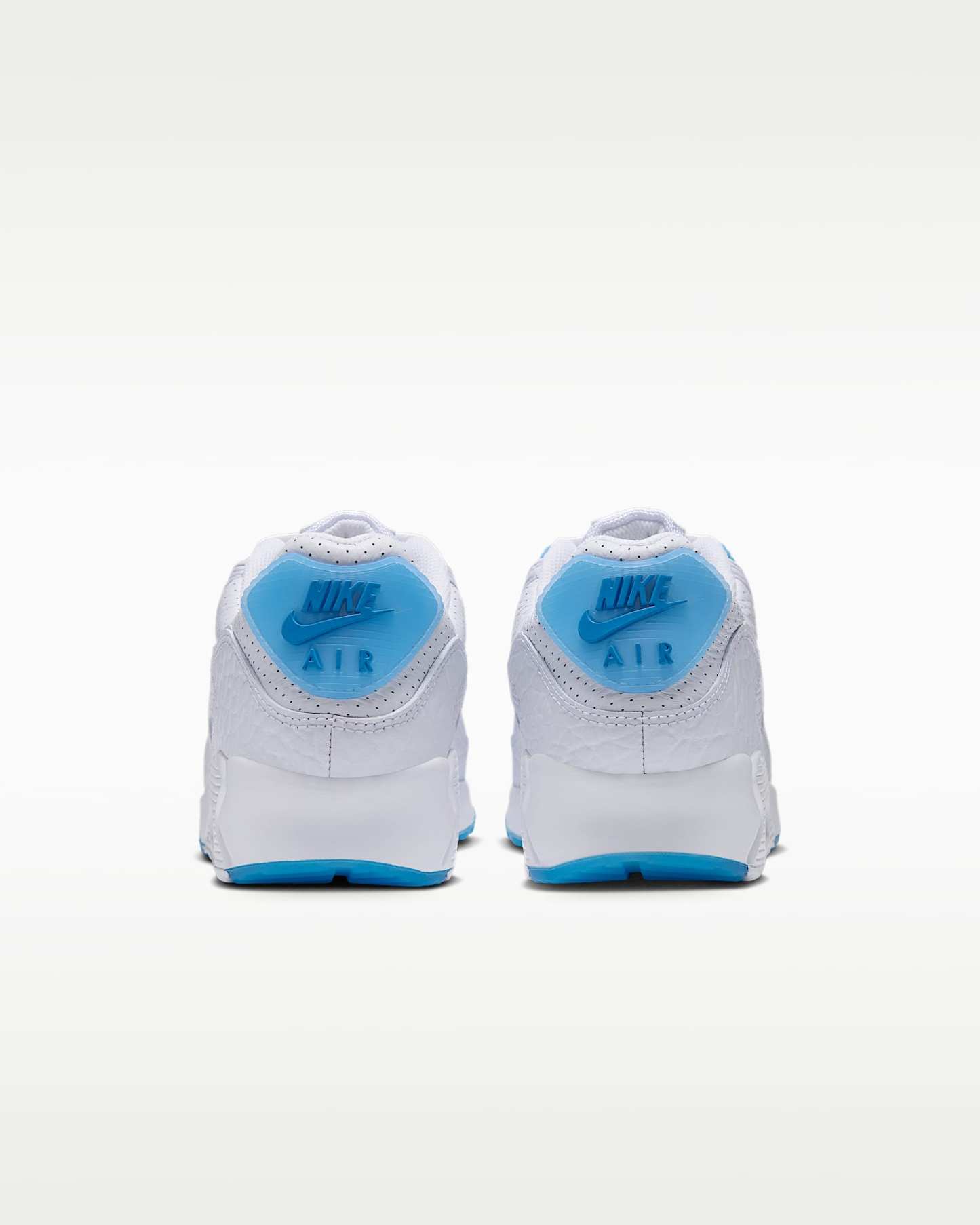 Nike Air Max 90 Erkek Ayakkabısı - Beyaz/Aurora Blue/Beyaz