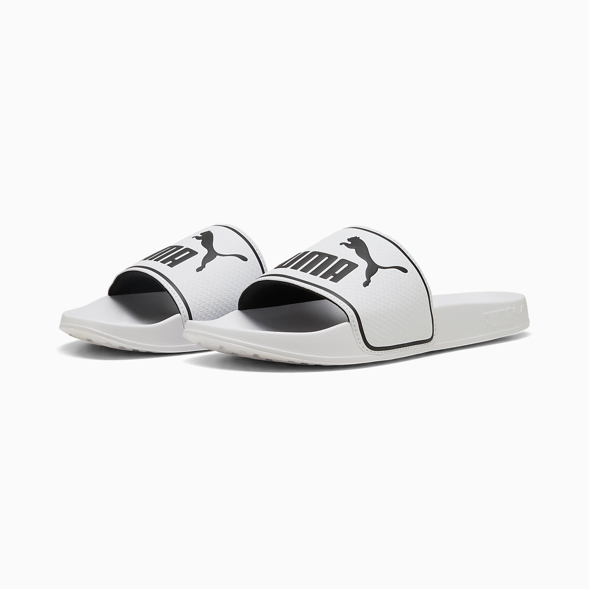 PUMA Leadcat 2.0 Terlik - Puma White-Puma Black - 384139_02 - Görsel 2