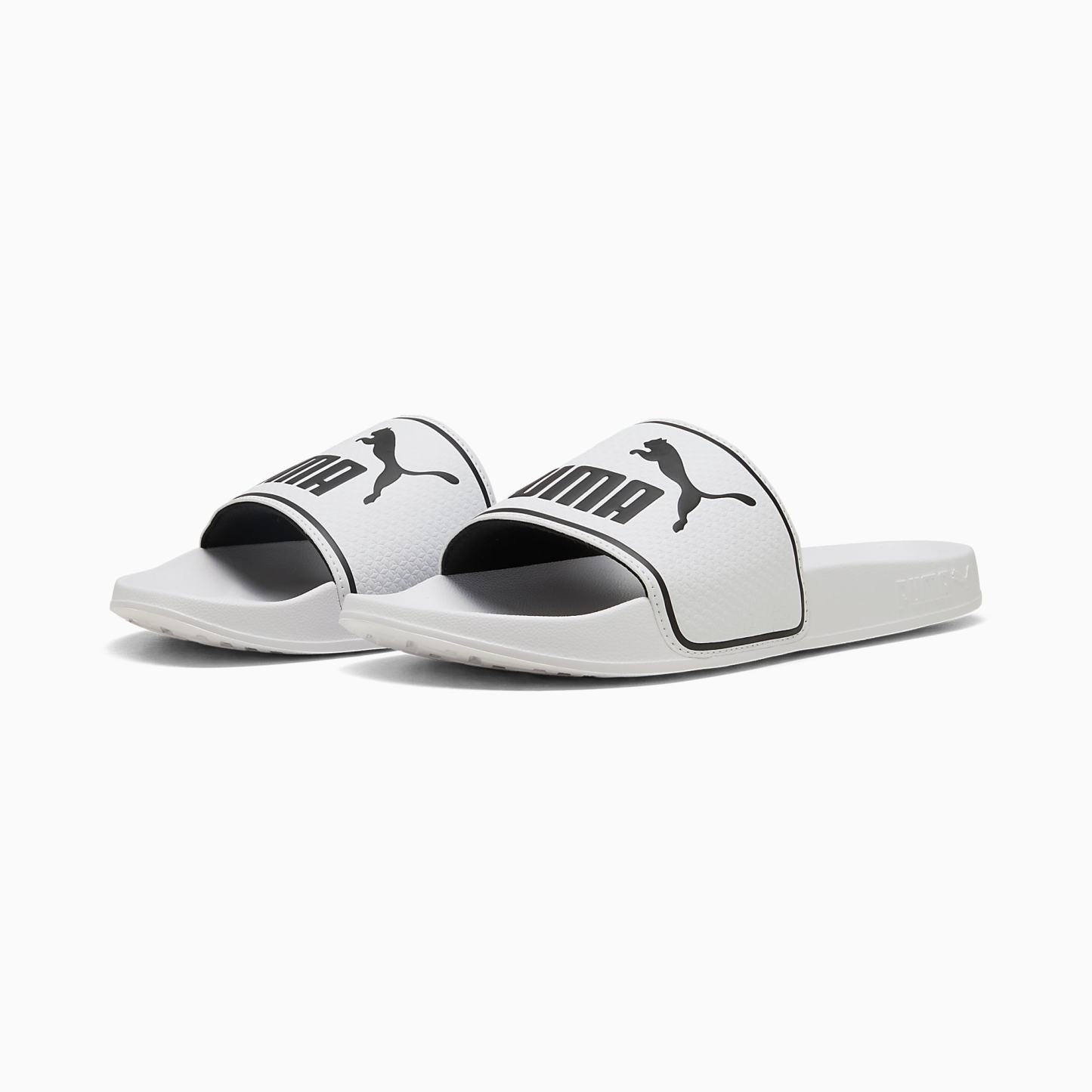 PUMA Leadcat 2.0 Terlik - Puma White-Puma Black - 384139_02 - Görsel 2