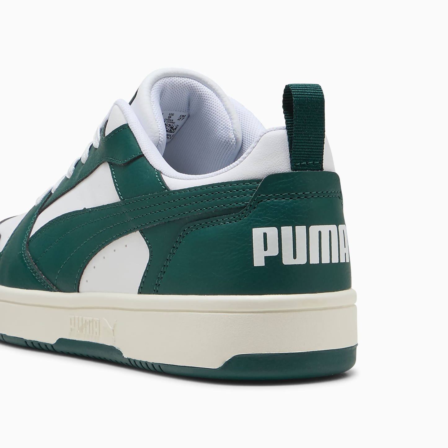 Rebound V6 Low UNISEX Ayakkabı - PUMA White-Dark Myrtle-Warm White - 406388_43 - Görsel 3