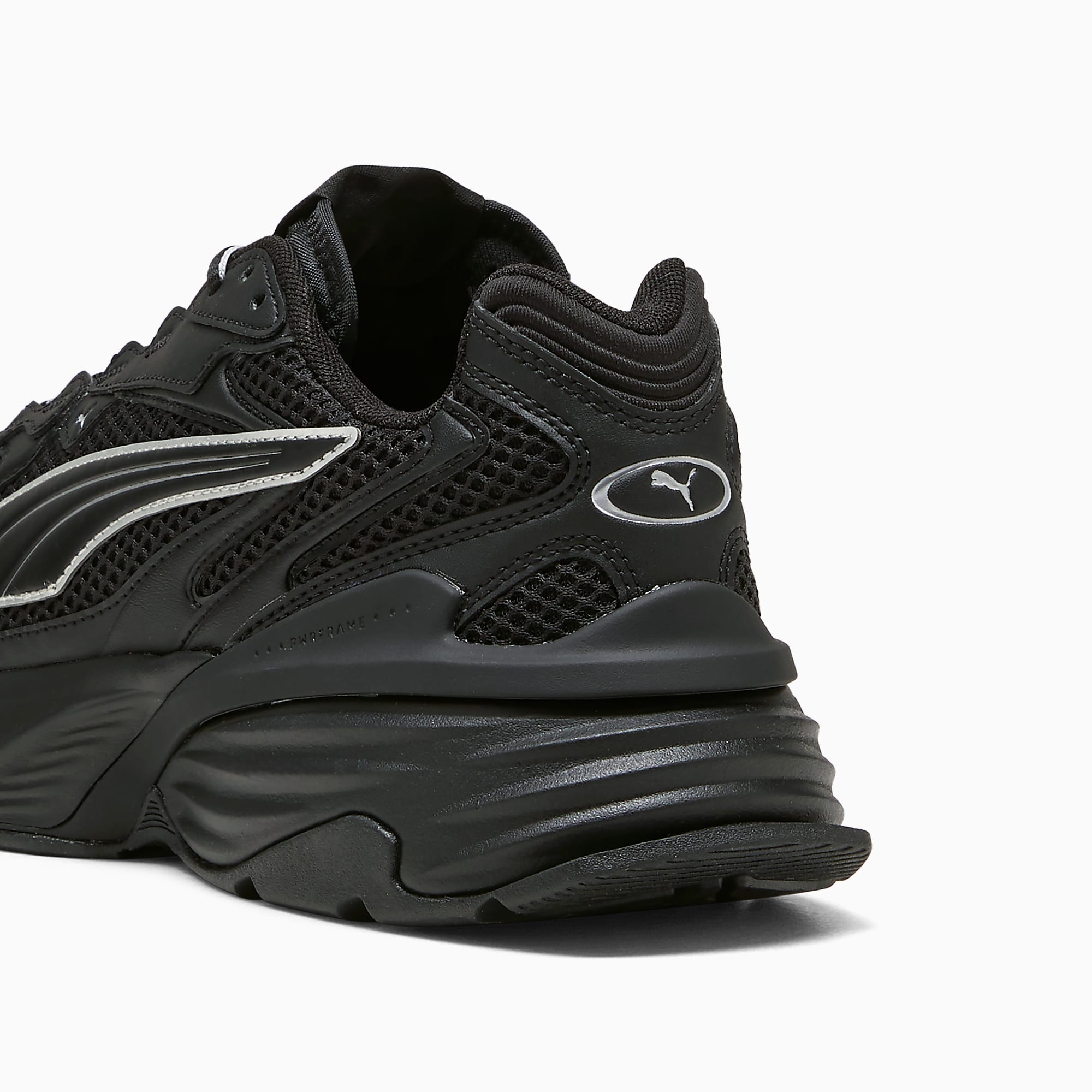 PUMA Fade UNISEX Ayakkabı - Puma Black-Puma Silver - 406203_05 - Görsel 5