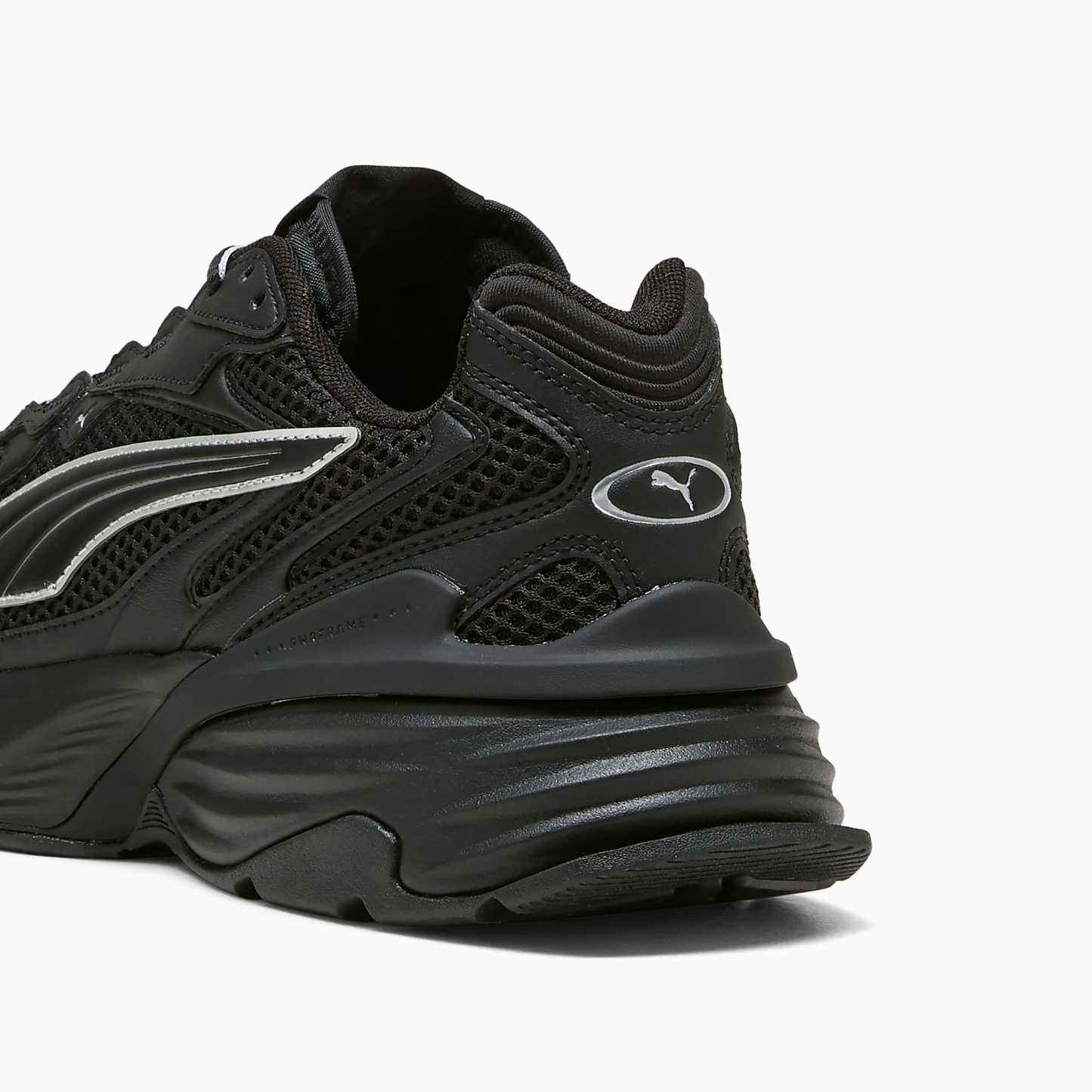PUMA Fade UNISEX Ayakkabı - Puma Black-Puma Silver - 406203_05 - Görsel 5