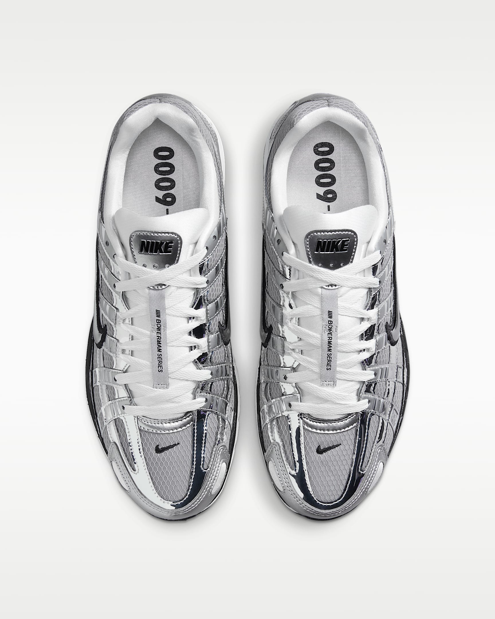 Nike P-6000 Ayakkabı - Metallic Silver/Sail/Siyah/Metallic Silver
