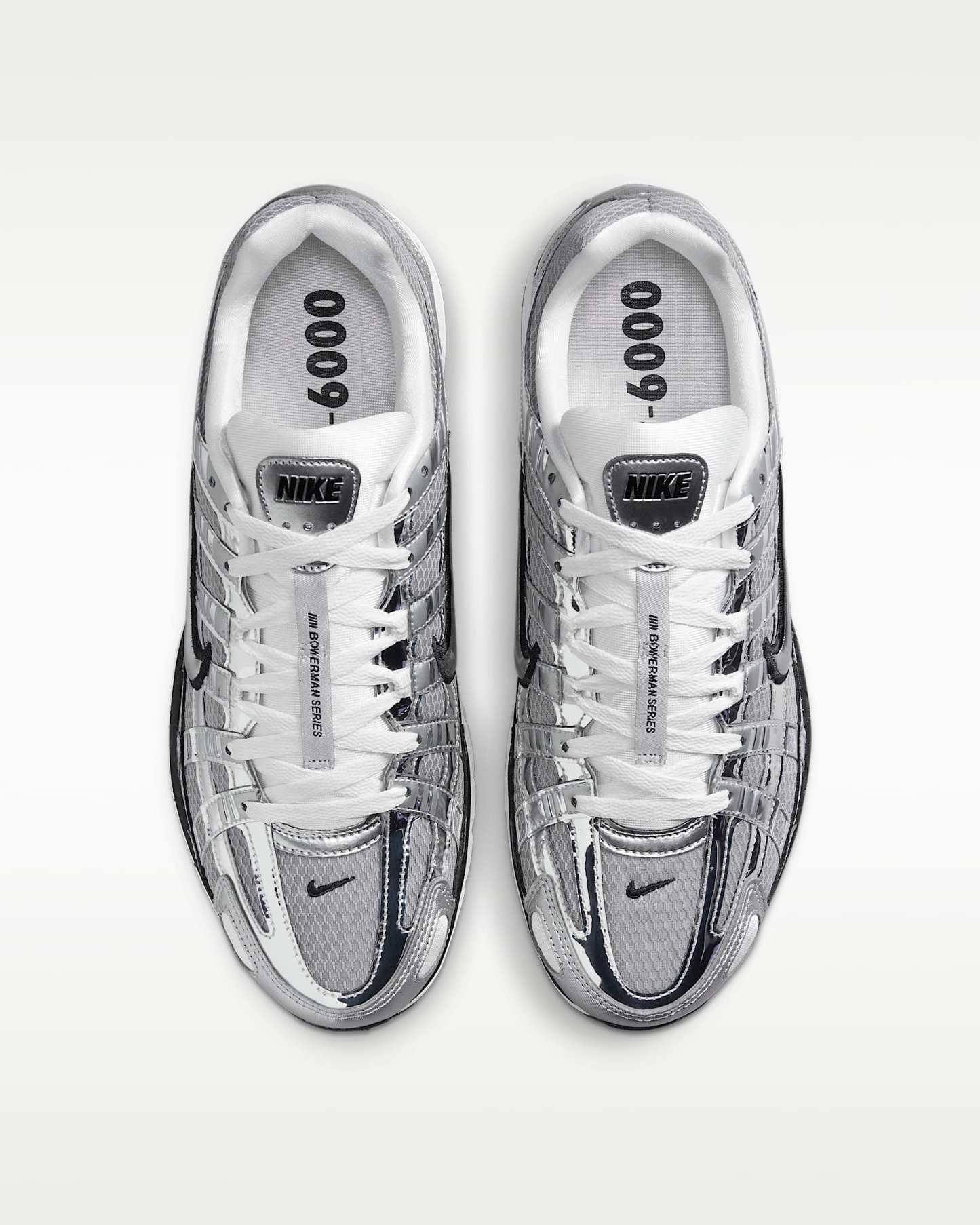 Nike P-6000 Ayakkabı - Metallic Silver/Sail/Siyah/Metallic Silver
